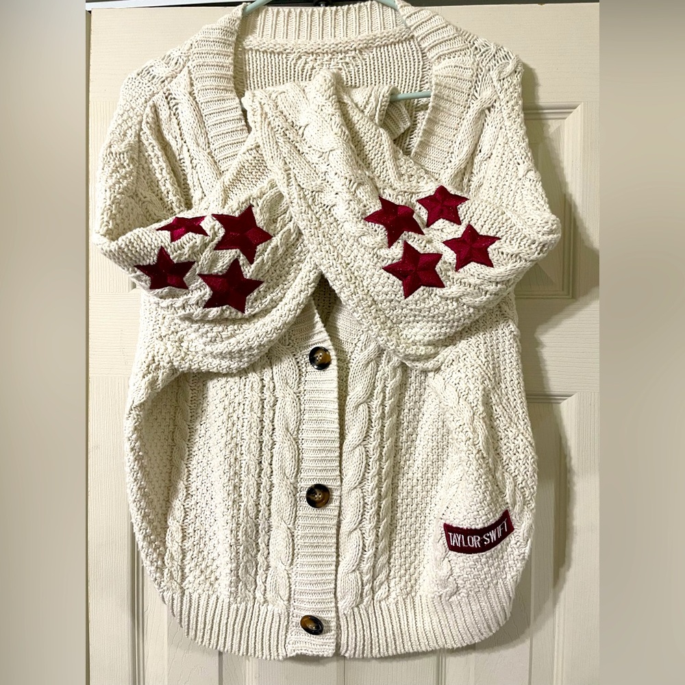 Taylor Swift Inspired Red Cardigan